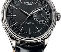 Pretty jewelry of replica Rolex Cellini Date White Gold 50519 bkbk