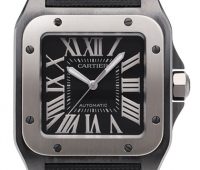 Introduce the good appreciation of replica Santos 100 Carbon watch WSSA0006 review