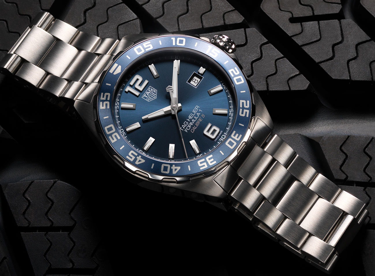 tag heuer formula 1 blue and gold
