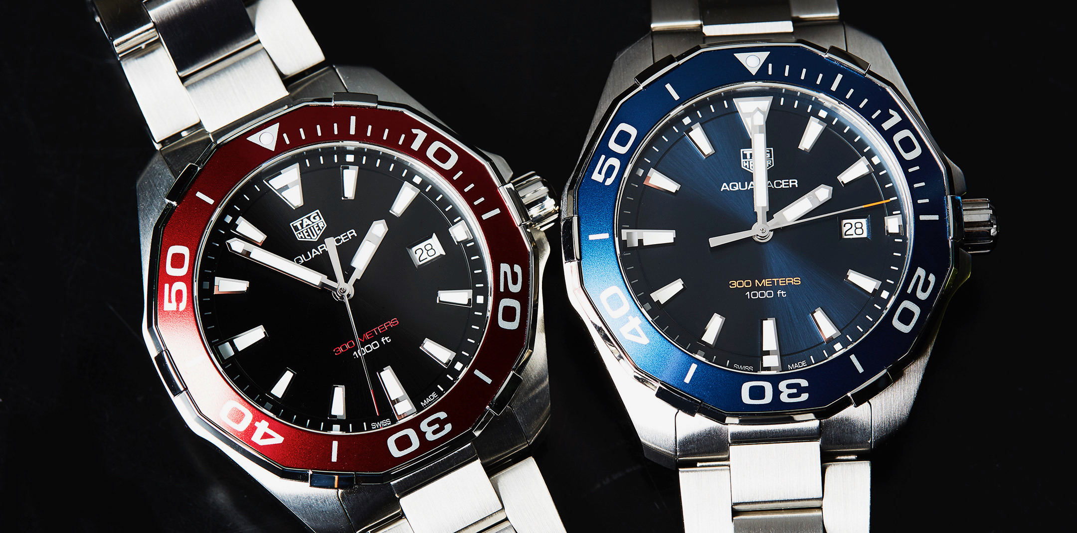tag heuer red dial