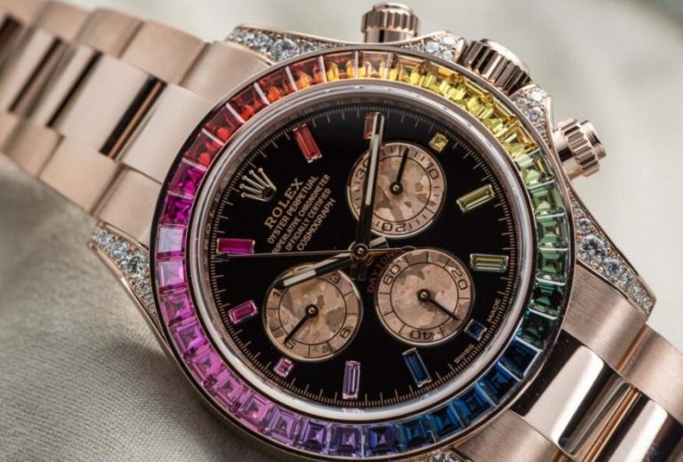 Rolex Rainbow Daytona 116598RBOW Replica Watches - Report and Review ...